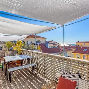 #9 Opera's Duplex Panoramic Sea View Terrace & Ac 1min To Apartment